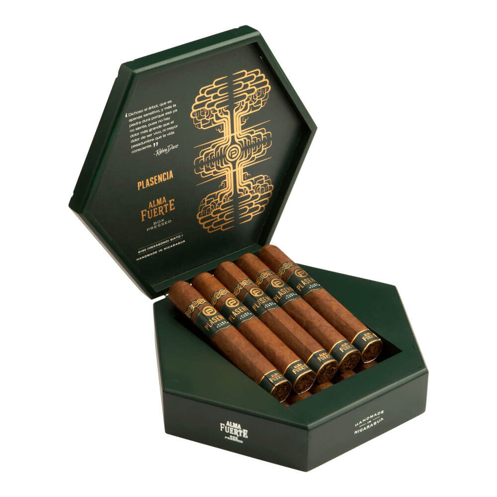 View product media PLAFHN Alma Fuerte Colorado Claro Hexagon Cigars 2